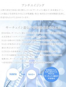 NMNでアンチエイジング
